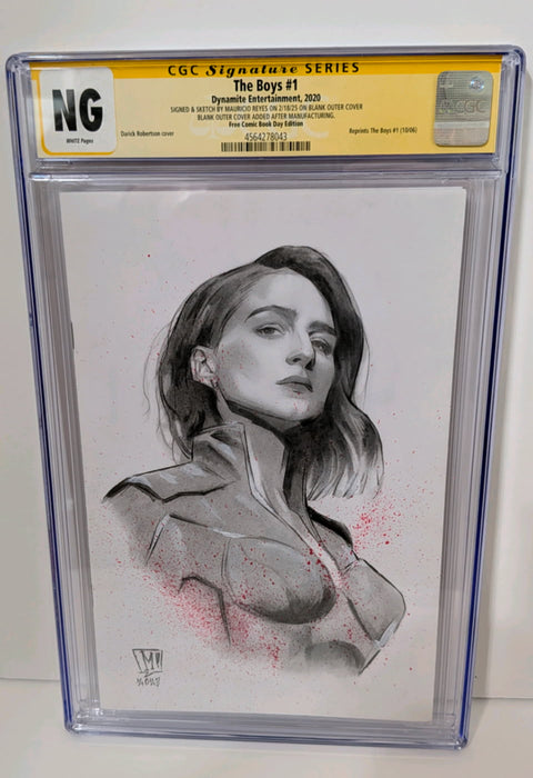 The Boys #1 Orginal Art CGC