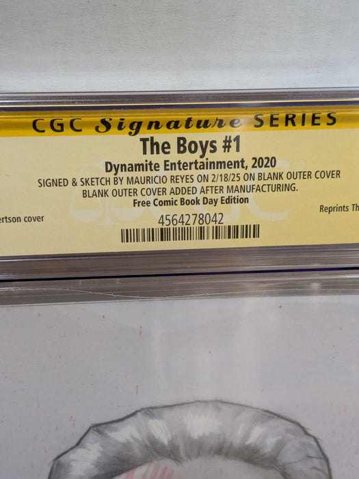 The Boys #1 Orginal Art CGC