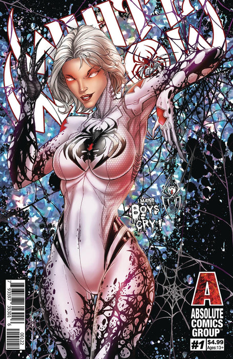 WHITE WIDOW #1 2ND PTG CVR B FOIL COVER SIGNED BY