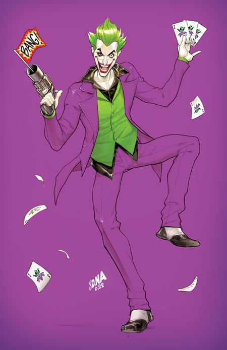 Joker The Man Who Stopped Laughing #1 David Nakayama Foil Variant