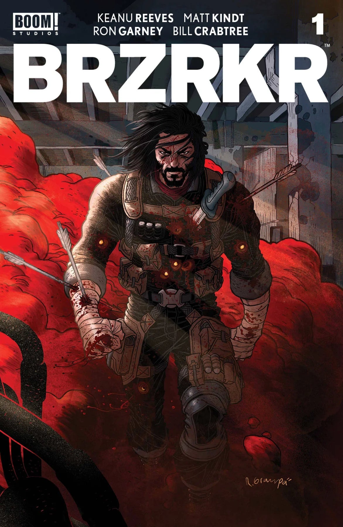 BRZRKR (Berzerker) #1 Cover A Rafael Grampa — Romping Comics