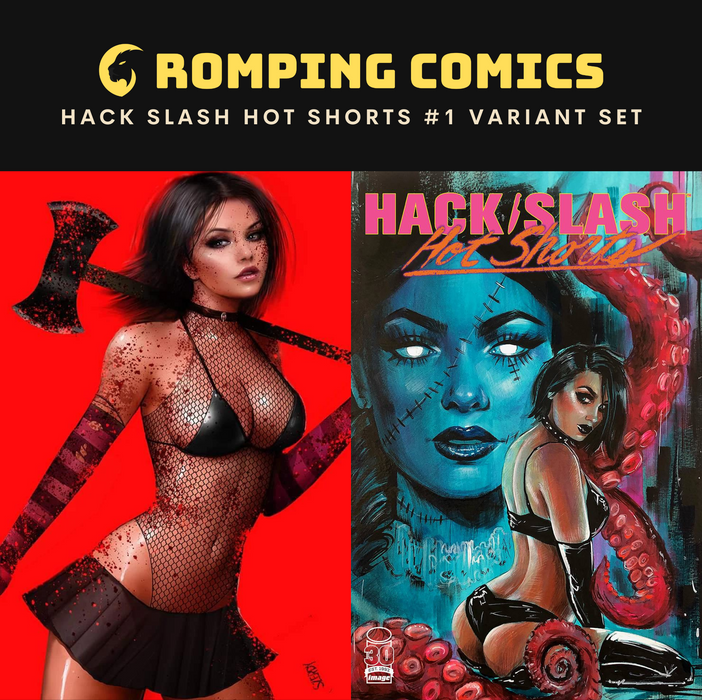 Hack Slash Hot Shorts #1 Nathan Szerdy & Suspiria Variant Set