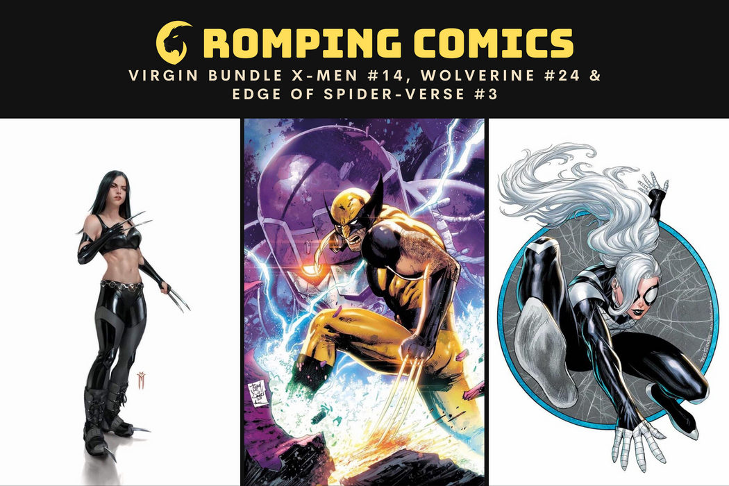 Virgin Bundle X-Men #14, Wolverine #24 & Edge of Spider-Verse #3