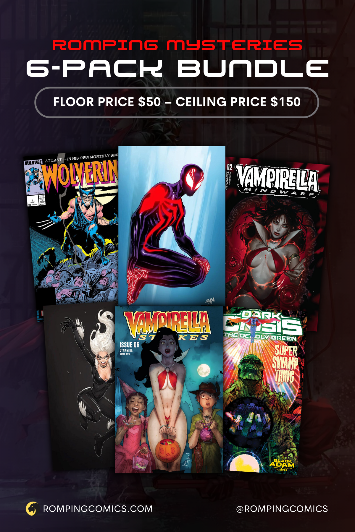 Romping Mysteries: 6-Pack Bundle — Romping Comics