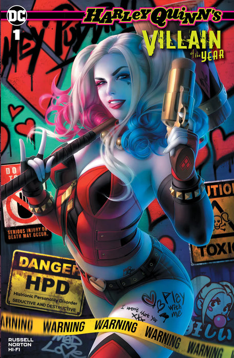 Harley Quinn Villain Of The Year #1 With COA