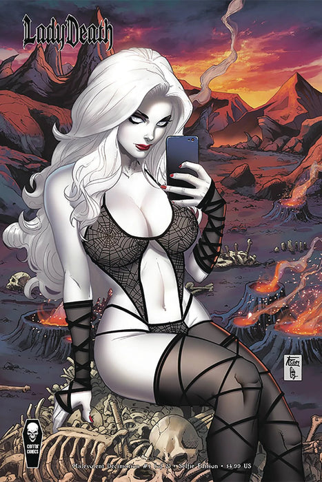 Lady Death Malevolent Decimation 1 Selfie CVR (MR)