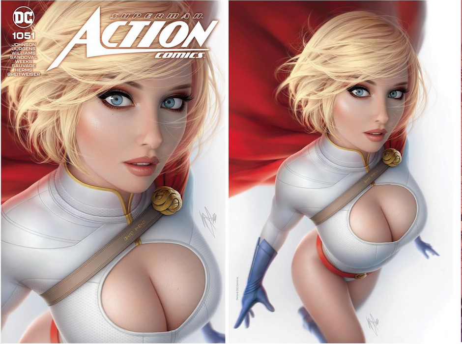 Action Comics 1051 Warren Louw Power Girl Variant