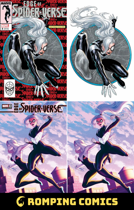 Edge of Spider-Verse 4 Pack Tyler Kirkham & Jen Bartel Exclusive Variant