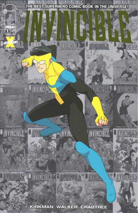 Invincible #1Cover D LCSD 2020 Gold  Logo Cover