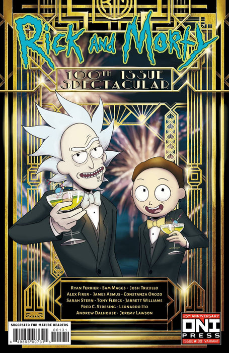 Rick & Morty #100 Cover C Julieta Colas