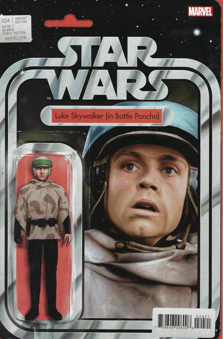 Star Wars: Luke Skywalker (in Battle Poncho) #24 John Tyler Christopher Action Figure Variant
