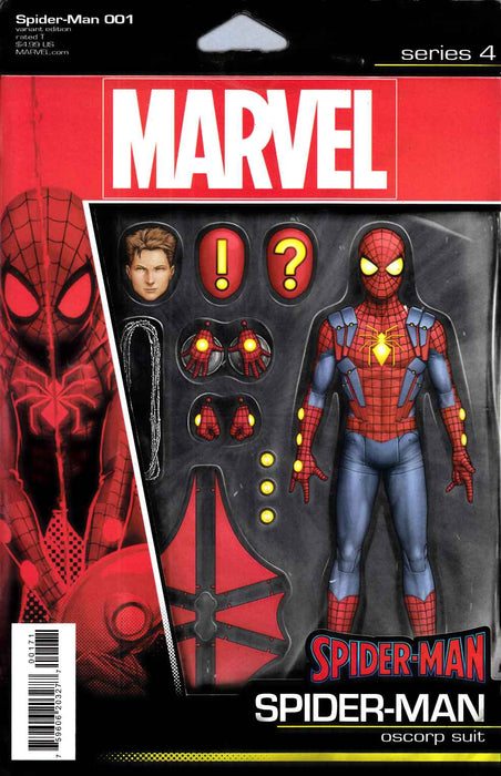 Spider-Man #1 John Tyler Christopher Action Figure Variant
